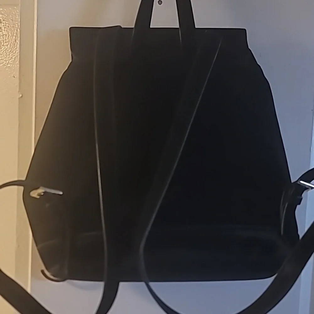 COMMA, - Suede Backpack, Black - Picture 10 of 10